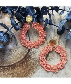 La boutique de Lilie BOUCLE D'OREILLE ANGELIQUE> Bijoux