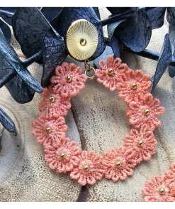 La boutique de Lilie BOUCLE D'OREILLE ANGELIQUE> Bijoux