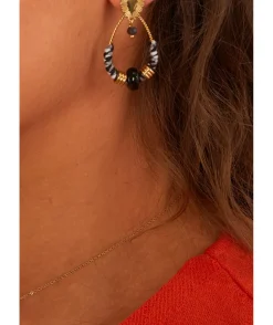 La boutique de Lilie BOUCLE D'OREILLE FABIOLA> Bijoux