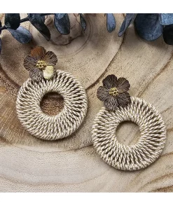 La boutique de Lilie BOUCLE D'OREILLE LAURA> Bijoux