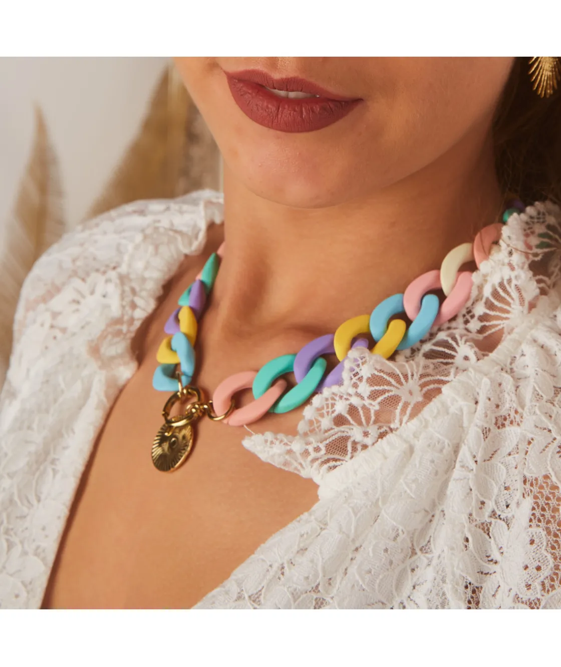 La boutique de Lilie COLLIER AZELIE> Bijoux