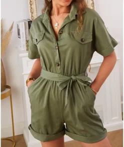 La boutique de Lilie COMBI SHORT MARIANA> Combinaisons