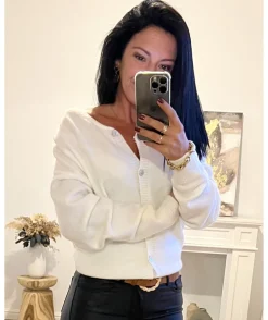 La boutique de Lilie GILET AGNES> Pulls / Gilets