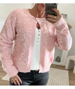 La boutique de Lilie GILET ALBERTINE> Pulls / Gilets