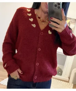La boutique de Lilie GILET BECACINE> Pulls / Gilets