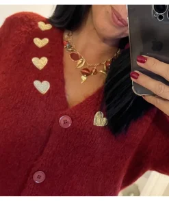 La boutique de Lilie GILET BECACINE> Pulls / Gilets