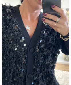 La boutique de Lilie GILET BERENICE> Pulls / Gilets