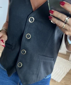 La boutique de Lilie GILET DE TAILLEUR NADINA> Vestes