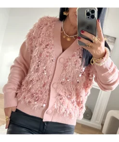La boutique de Lilie GILET JORDANA> Pulls / Gilets