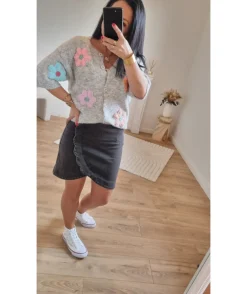 La boutique de Lilie GILET MILA> Pulls / Gilets