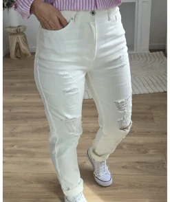 La boutique de Lilie JEANS LAMINE> Jeans / Pantalons