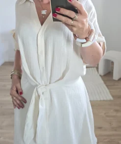 La boutique de Lilie ROBE STEFFY GAZE DE COTON> Robes