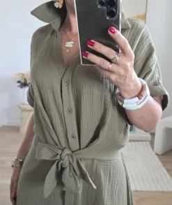 La boutique de Lilie ROBE STEFFY GAZE DE COTON> Robes