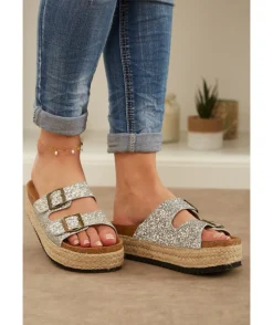 La boutique de Lilie SANDALES ELHYNE - ARGENT> Sandales & Espadrilles