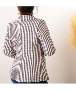 La boutique de Lilie BLAZER MILA CARREAUX> Vestes