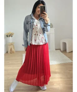 La boutique de Lilie BLOUSE CERISE> Tops / Blouses