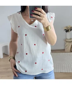 La boutique de Lilie BLOUSE GAETANE GAZ DE COTON> Tops / Blouses
