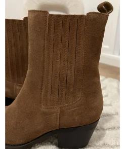 La boutique de Lilie BOTTINES MARIE EN CUIR> Boots & Bottes