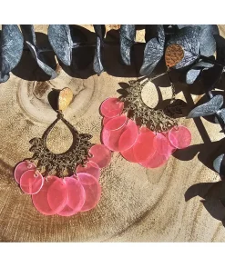 La boutique de Lilie BOUCLE D'OREILLE EULALIE> Bijoux