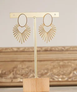 La boutique de Lilie BOUCLE D'OREILLE KARIMA> Bijoux