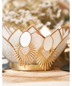 La boutique de Lilie BOUCLE D'OREILLE KARIMA> Bijoux