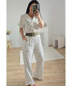 La boutique de Lilie COMBINAISON ANTOINETTE GAZE DE COTON> Combinaisons