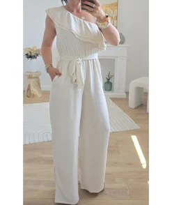 La boutique de Lilie COMBINAISON FABIOLA EN LIN> Combinaisons