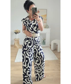 La boutique de Lilie COMBINAISON TIANA MARINE FONCE> Combinaisons