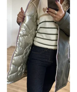 La boutique de Lilie DOUDOUNE REVERSIBLE YUNA> Manteaux|Doudounes