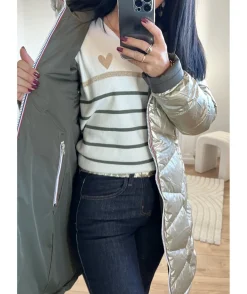 La boutique de Lilie DOUDOUNE REVERSIBLE YUNA> Manteaux|Doudounes