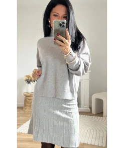 La boutique de Lilie ENSEMBLE JUPE PULL SAMANTHA> Jupes / Shorts
