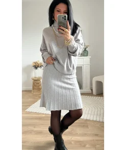 La boutique de Lilie ENSEMBLE JUPE PULL SAMANTHA> Jupes / Shorts