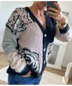 La boutique de Lilie GILET ARIANA> Pulls / Gilets