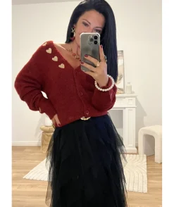 La boutique de Lilie GILET BECACINE> Pulls / Gilets