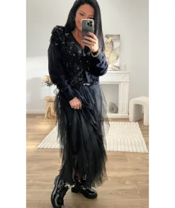 La boutique de Lilie GILET BERENICE> Pulls / Gilets