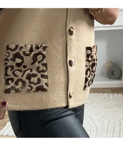 La boutique de Lilie GILET CAMELIANA> Pulls / Gilets