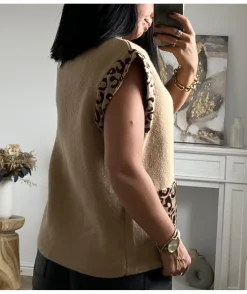 La boutique de Lilie GILET CAMELIANA> Pulls / Gilets