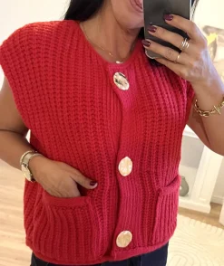 La boutique de Lilie GILET DAMIEN> Pulls / Gilets