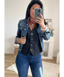 La boutique de Lilie GILET DE TAILLEUR NADINA> Vestes