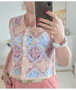 La boutique de Lilie GILET EVA> Pulls / Gilets