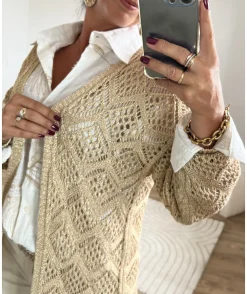 La boutique de Lilie GILET JEREMY> Pulls / Gilets
