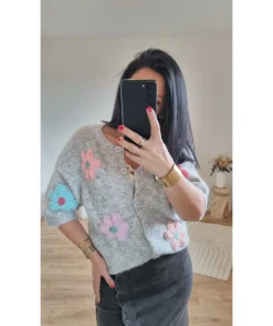 La boutique de Lilie GILET MILA> Pulls / Gilets