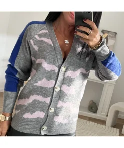 La boutique de Lilie GILET VANILLE> Pulls / Gilets