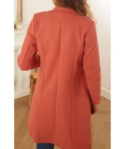 La boutique de Lilie MANTEAU PETRA VIEUX ROSE> Manteaux