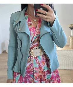 La boutique de Lilie PERFECTO MATHILDE VERT D EAU> Vestes