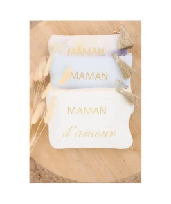 La boutique de Lilie POCHETTE MAMAN D AMOUR> Sacs / Idées Cadeaux