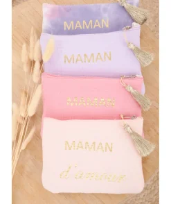 La boutique de Lilie POCHETTE MAMAN D AMOUR> Sacs / Idées Cadeaux
