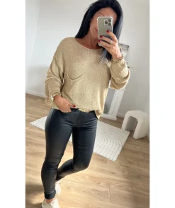 La boutique de Lilie PULL FLORE> Pulls / Gilets