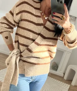 La boutique de Lilie PULL JEANNE CACHE COEUR> Pulls / Gilets
