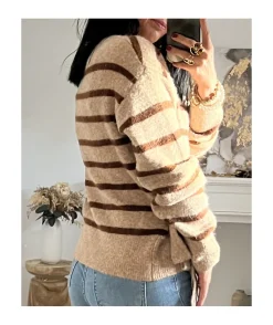 La boutique de Lilie PULL JEANNE CACHE COEUR> Pulls / Gilets